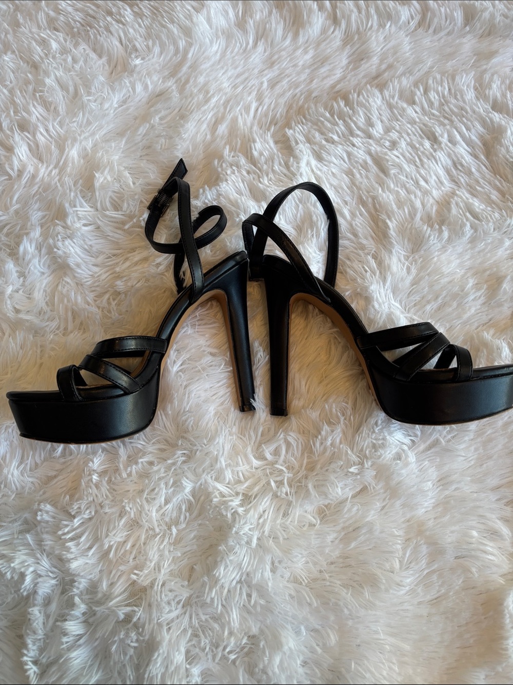 Jessica Simpson Balina Ankle Strap Platform Stiletto Sandals - Picture 3 of 4